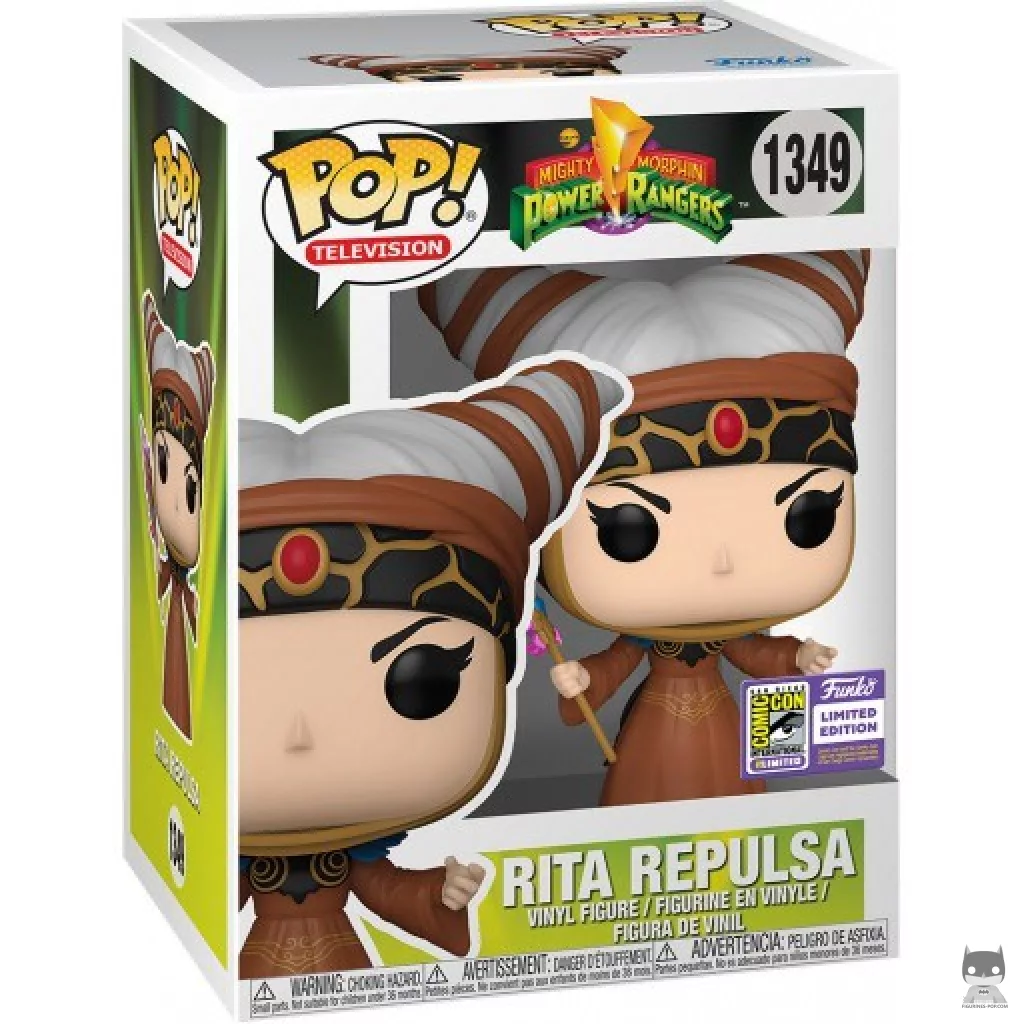 Figura Funko Pop! Rita Repulsa en su caja