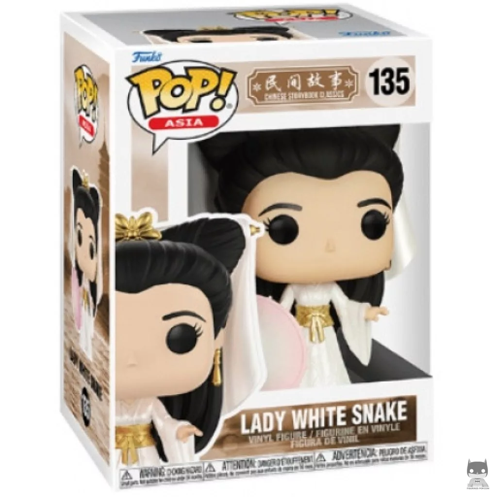 Figura Funko Pop! Dama Serpiente Blanca en su caja