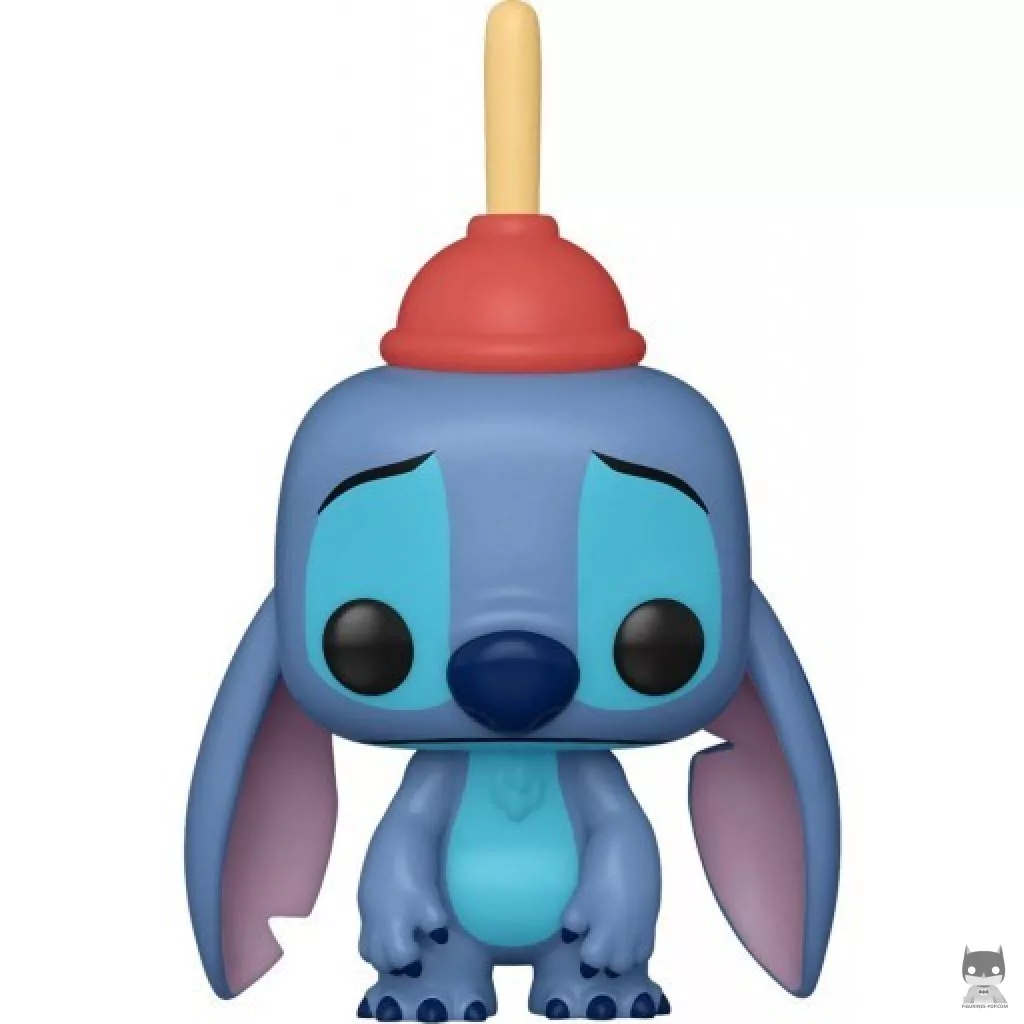 Figura Funko Pop! Stitch con desatascador (Lilo y Stitch)