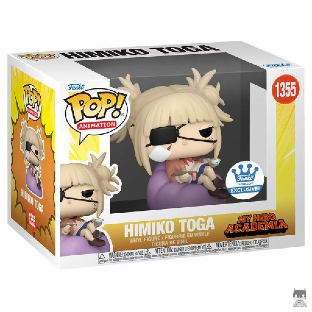 Figura Funko Pop! Himiko Toga en su caja