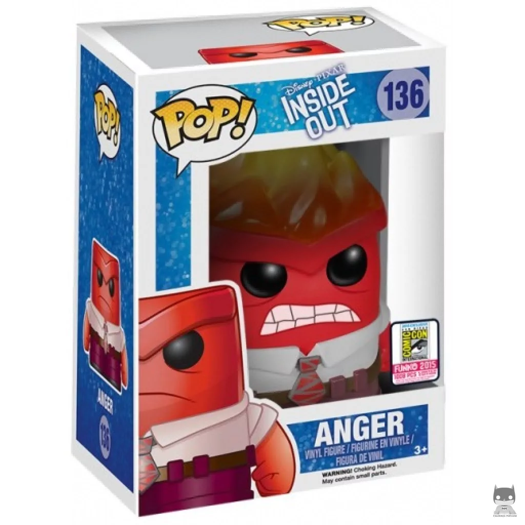 Figura Funko Pop! Ira con llamas en su caja