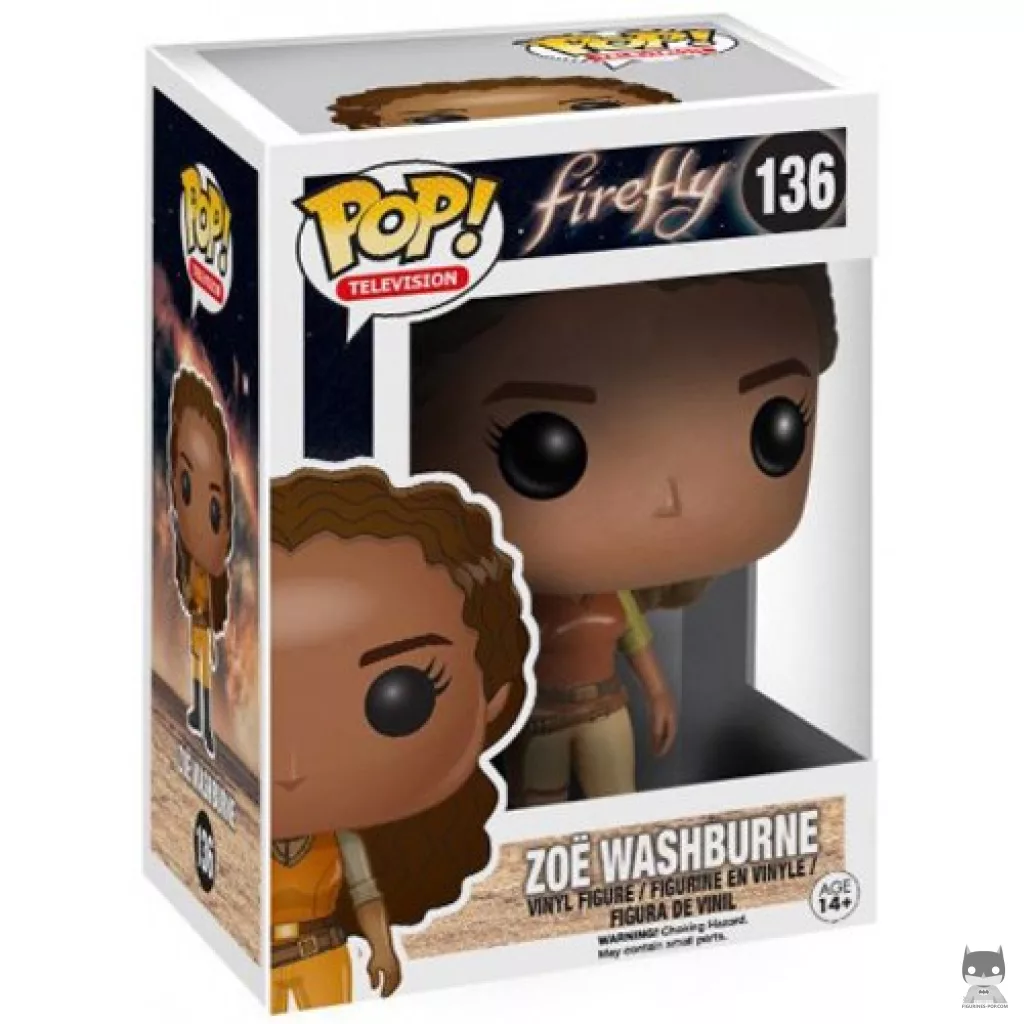 Figura Funko Pop! Zoe Washburne en su caja