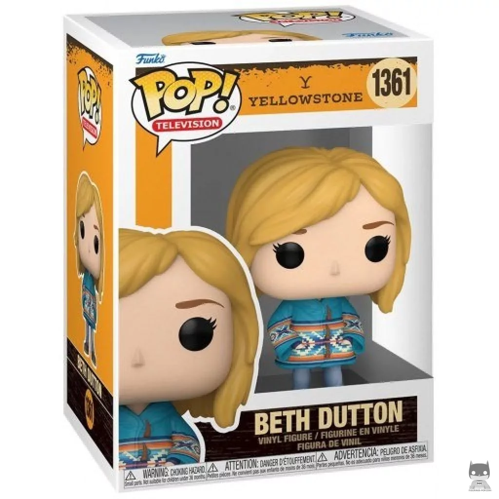 Figura Funko Pop! Beth Dutton en su caja