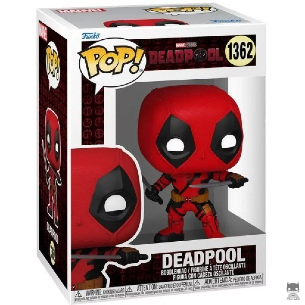 Figura Funko Pop! Deadpool en su caja