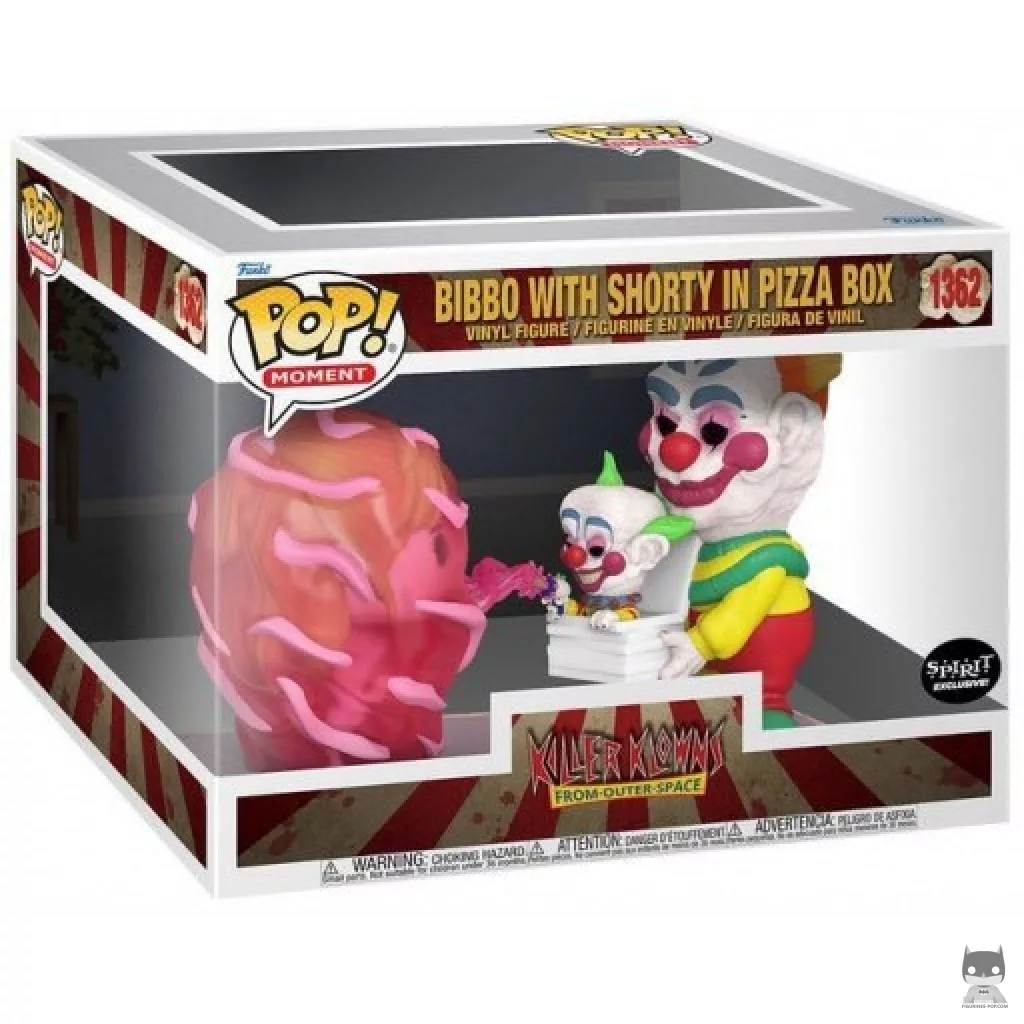 Figura Funko Pop! Bibbo con Shorty en la caja de pizza en su caja