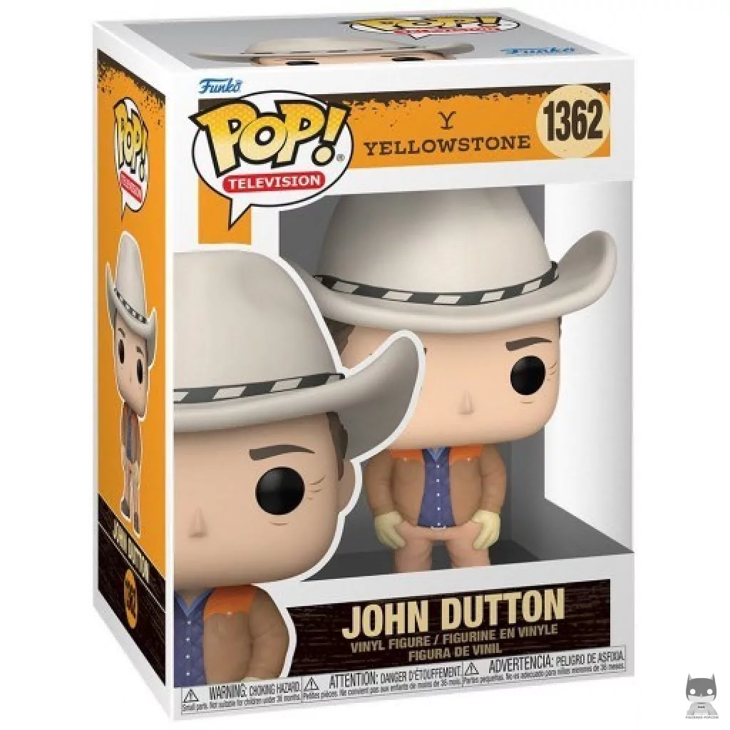 Figura Funko Pop! John Dutton en su caja