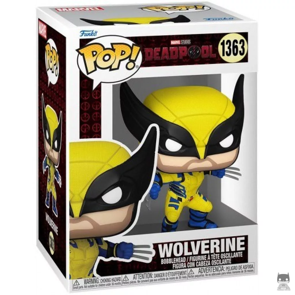 Figura Funko Pop! Lobezno en su caja