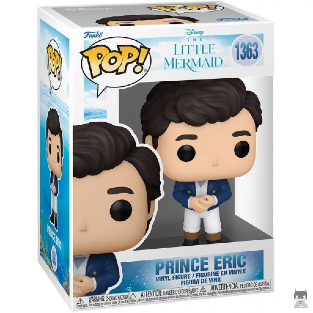 Figura Funko Pop! Príncipe Eric en su caja