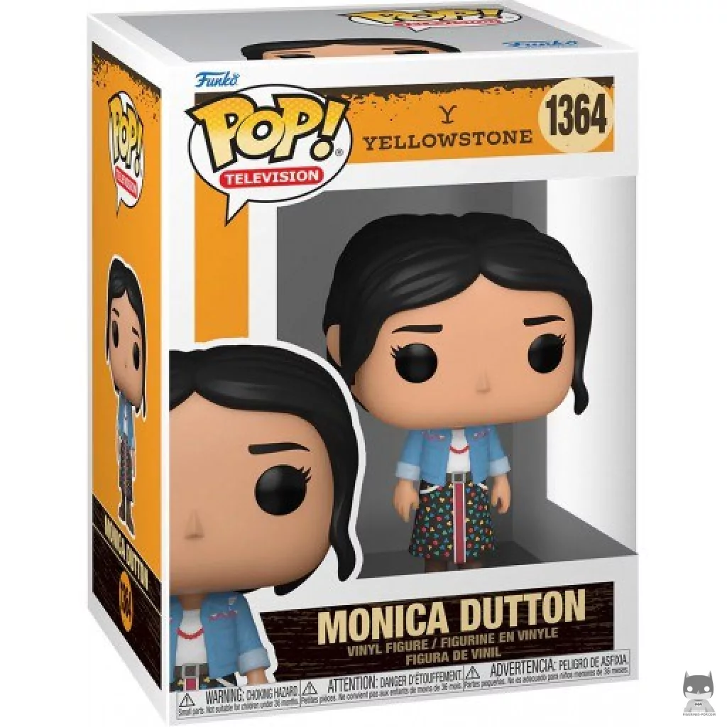 Figura Funko Pop! Monica Dutton en su caja