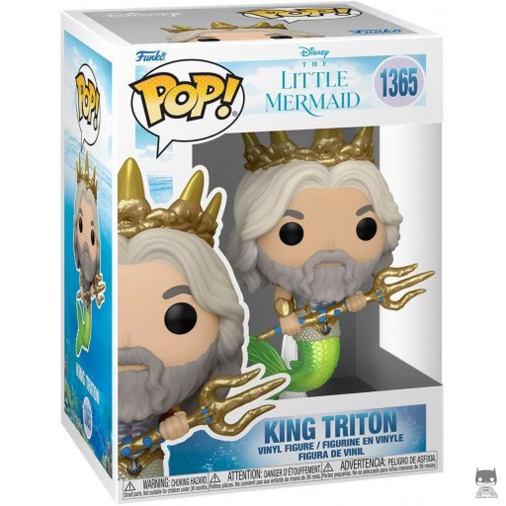 Figura Funko Pop! Rey Tritón en su caja