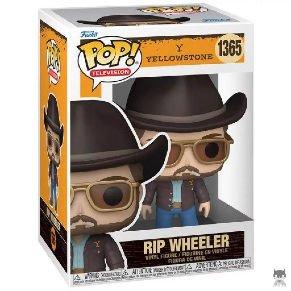 Figura Funko Pop! Rip Wheeler en su caja