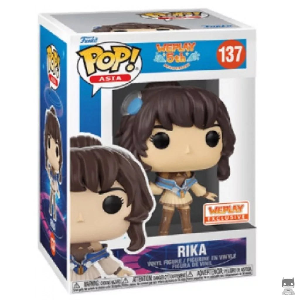 Figura Funko Pop! Rika en su caja
