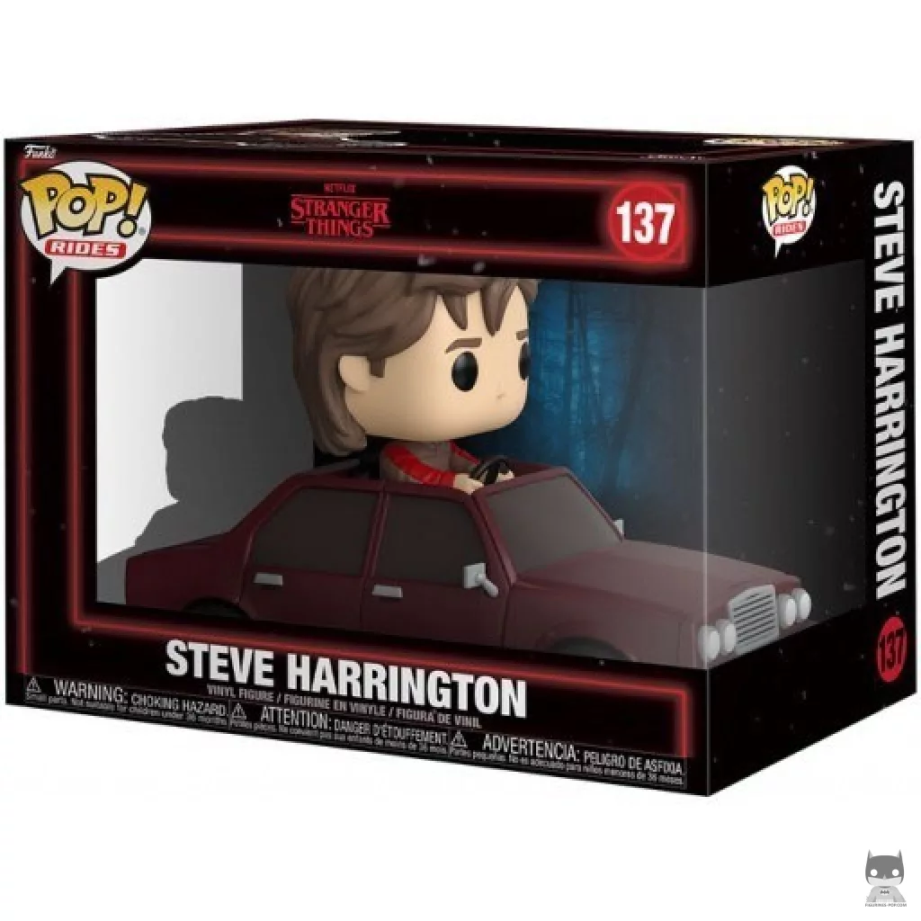 Figura Funko Pop! Steve Harrington en su caja