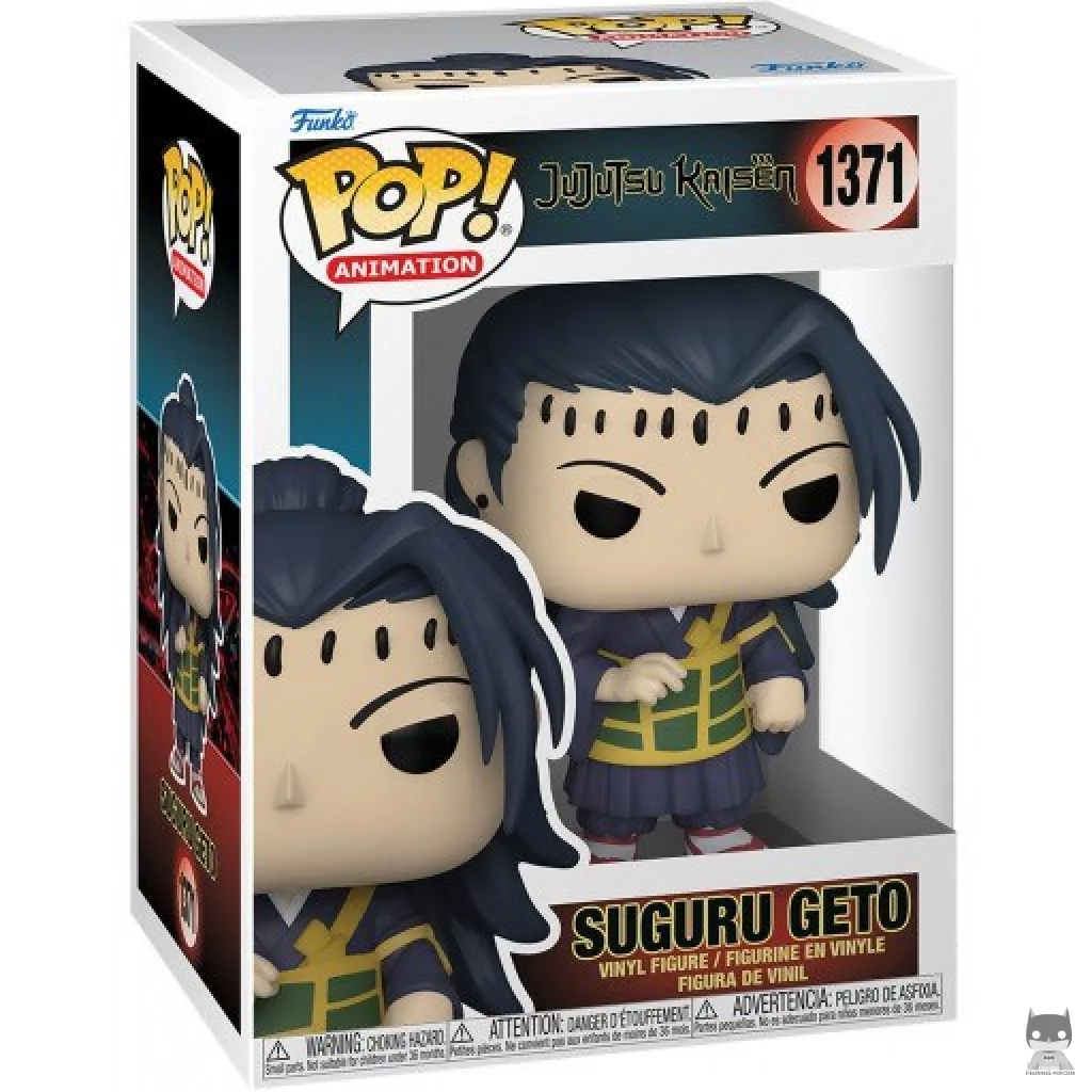 Figura Funko Pop! Suguru Geto en su caja