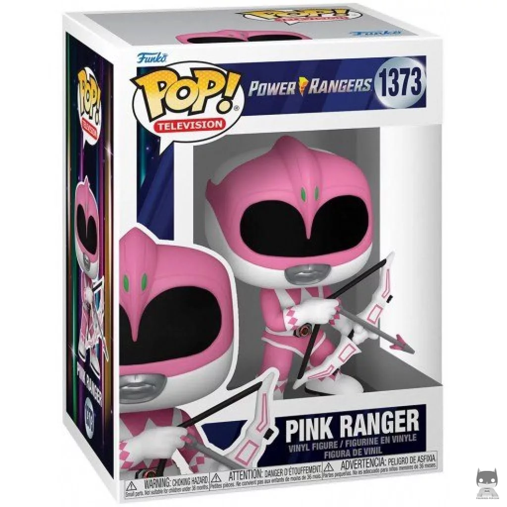 Figura Funko Pop! Ranger Rosa en su caja