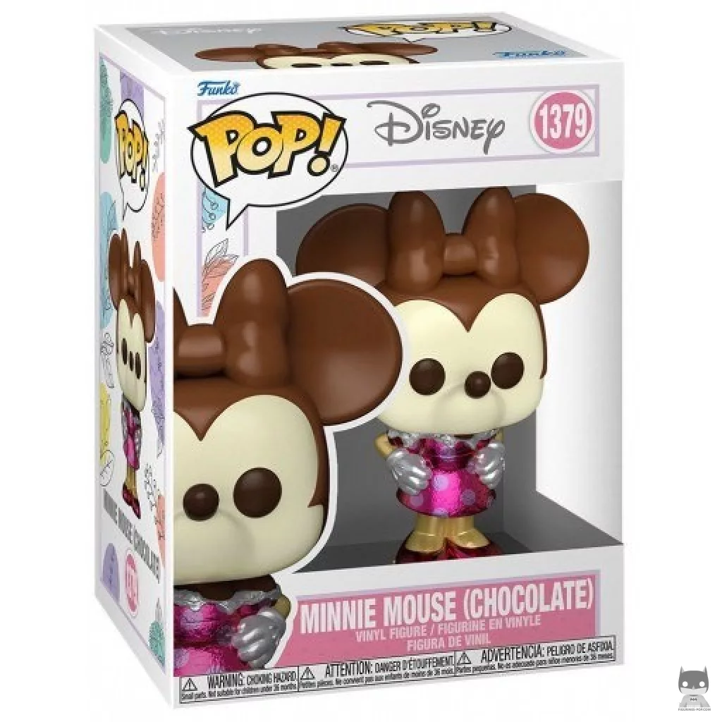 Figura Funko Pop! Minnie Mouse (Chocolate) en su caja