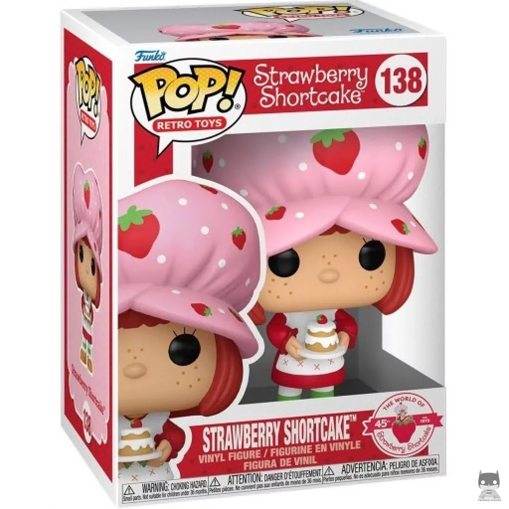 Figura Funko Pop! Tarta de Fresa en su caja