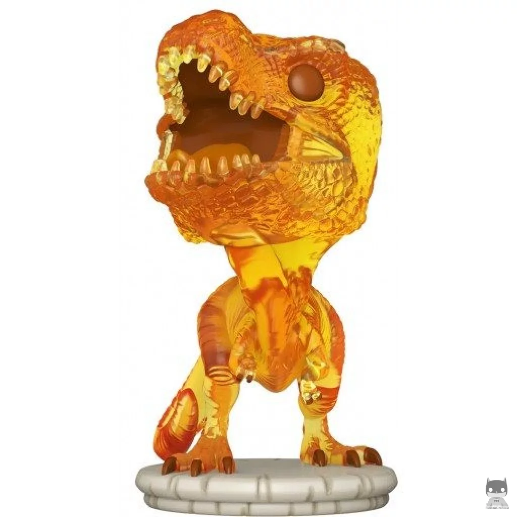 Figura Funko Pop! Tiranosaurio rex (Ámbar) (Parque Jurásico)