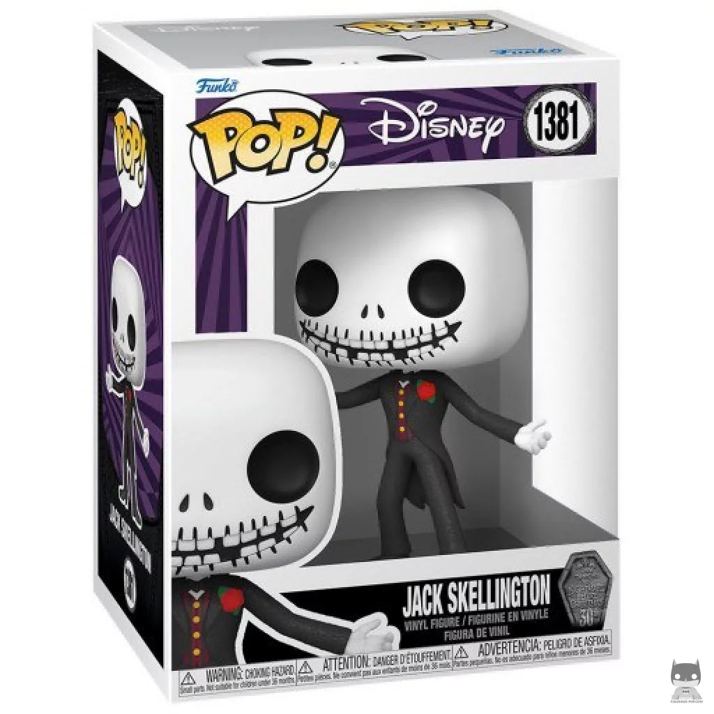 Figura Funko Pop! Jack Skellington en su caja