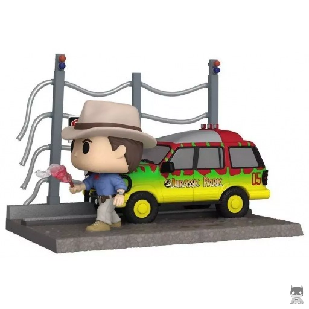 Figura Funko Pop! Huida del T. rex: Dr. Alan Grant (Parque Jurásico)