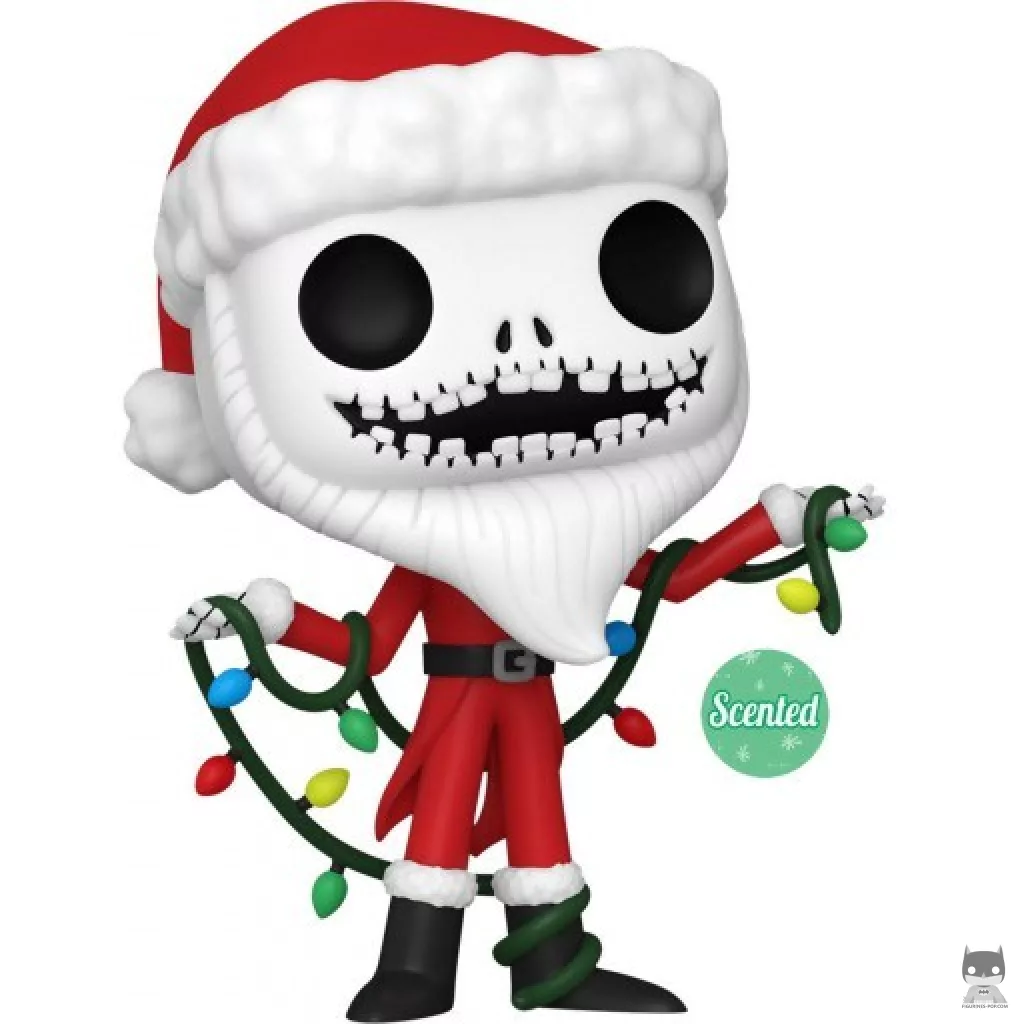 Figura Funko Pop! Jack Papá Noel (Con aroma) (Pesadilla antes de Navidad)