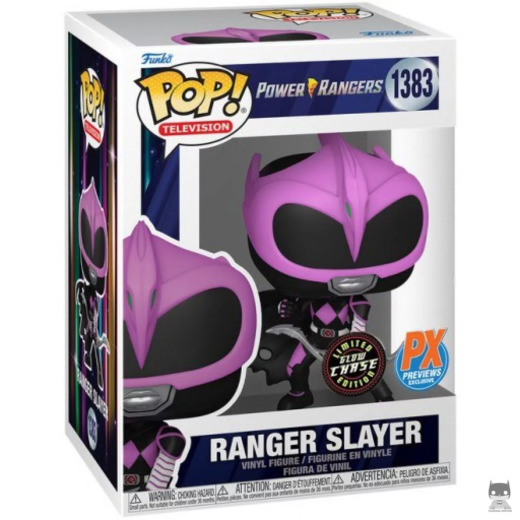 Figura Funko Pop! Ranger Slayer (Chase & Brilla en la oscuridad) en su caja
