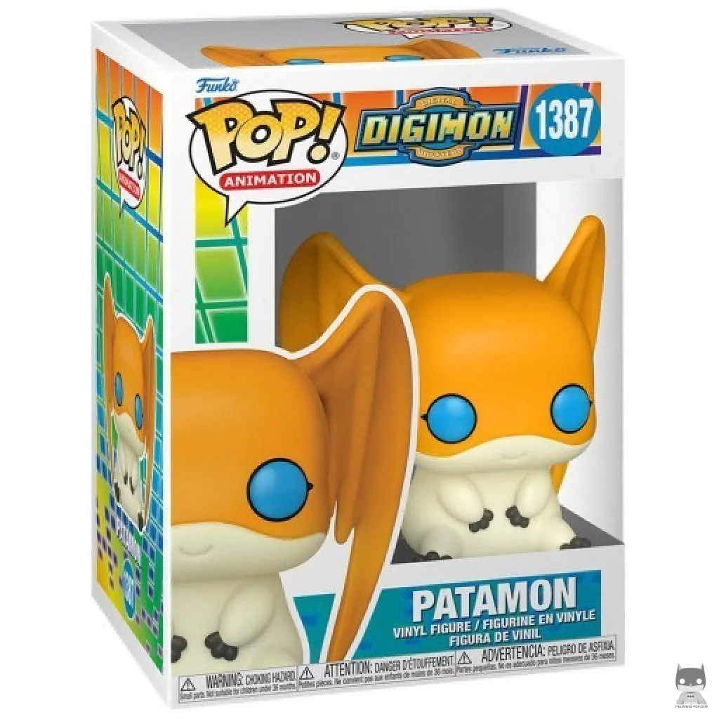 Figura Funko Pop! Patamon en su caja