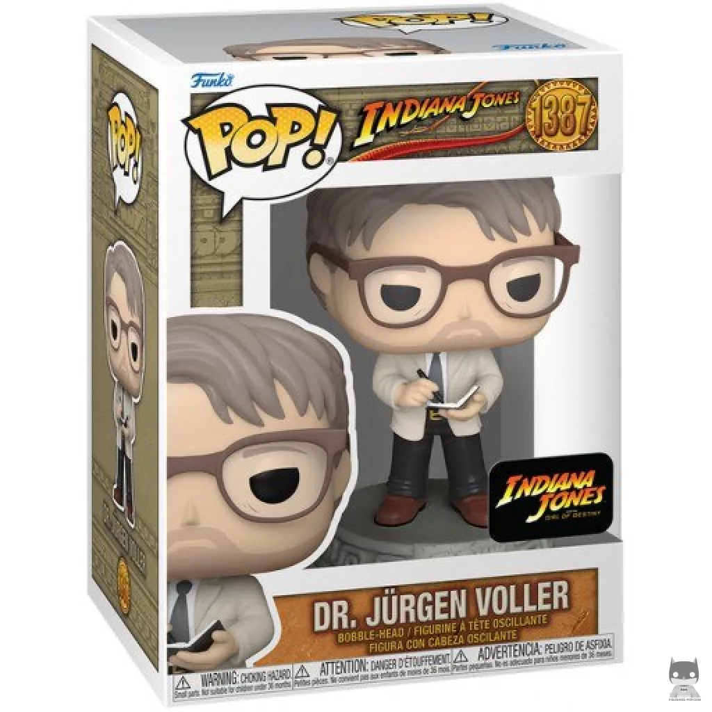 Figura Funko Pop! Dr. Jürgen Voller en su caja