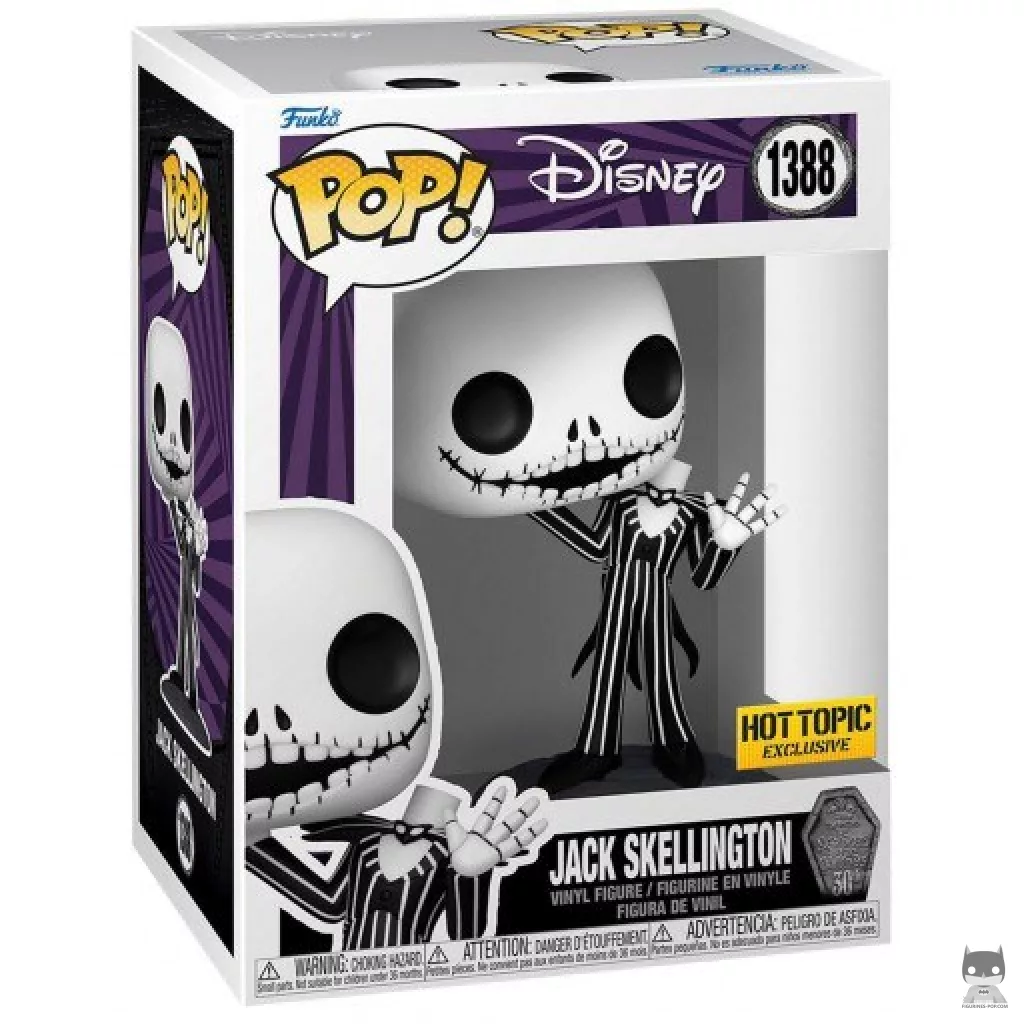 Figura Funko Pop! Jack Skellington sin cabeza en su caja