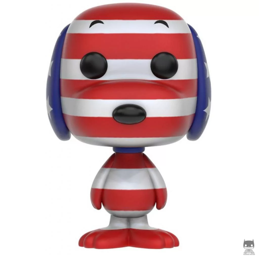 Figura Funko Pop! Snoopy patriótico (Peanuts)