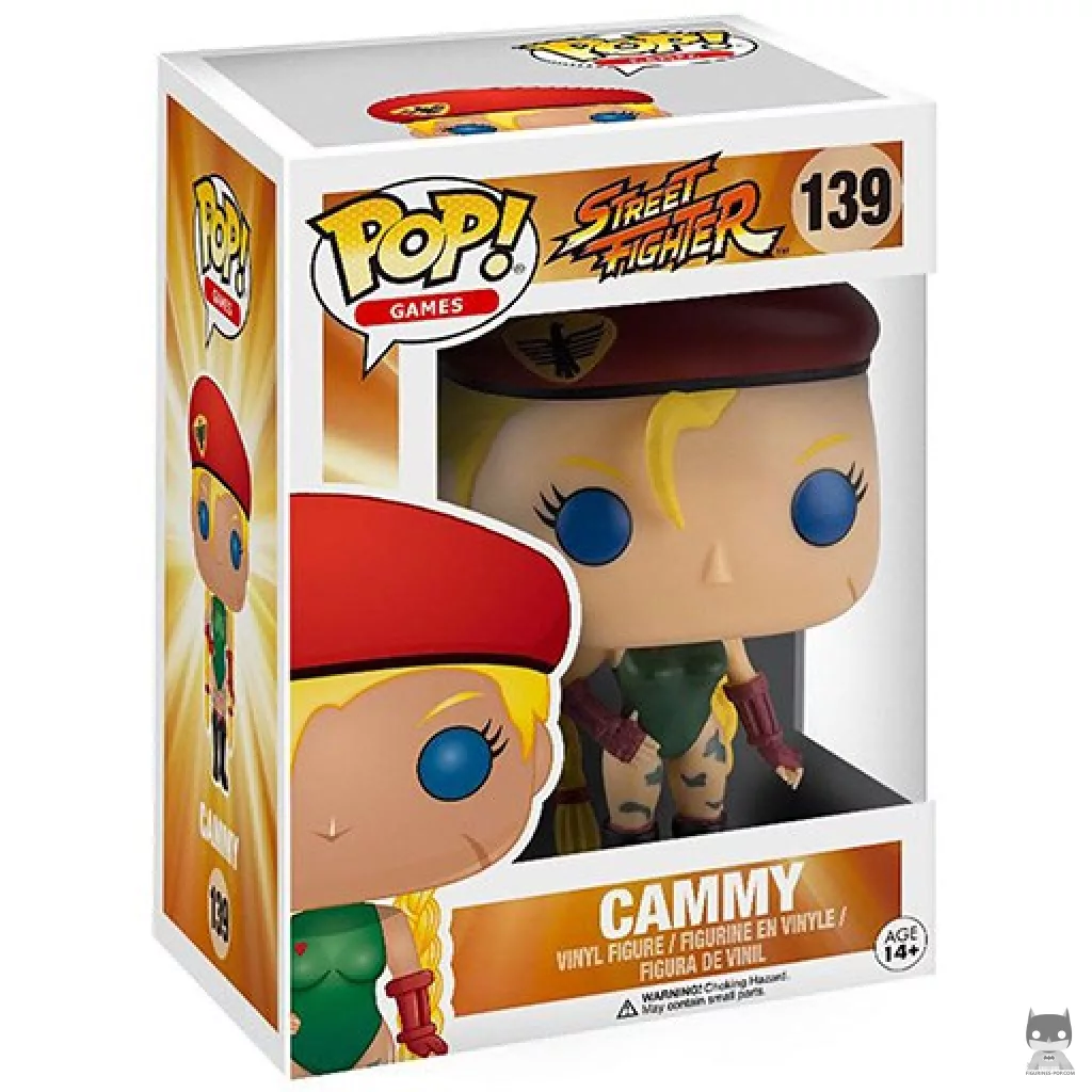 Figura Funko Pop! Cammy en su caja