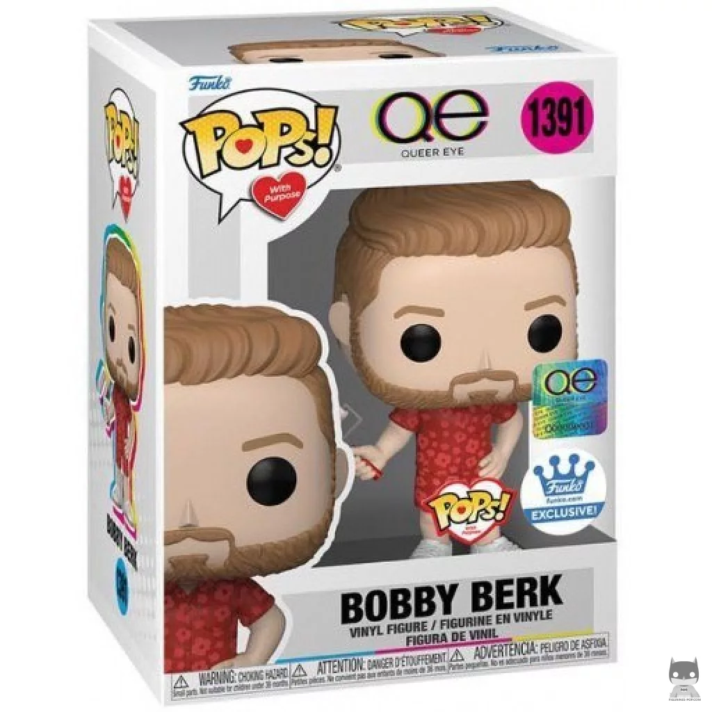 Figura Funko Pop! Bobby Berk en su caja