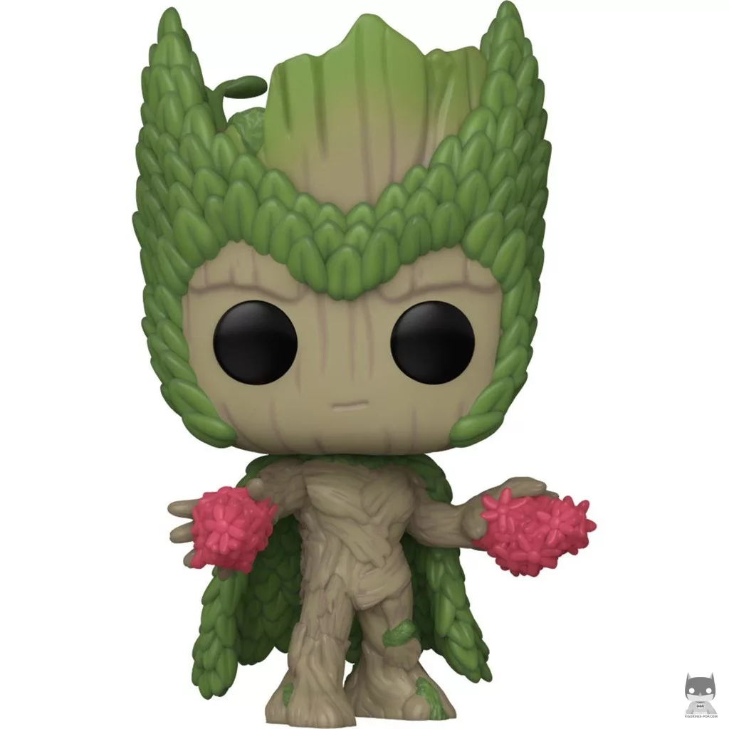 Figura Funko Pop! Groot como Bruja Escarlata (Somos Groot)