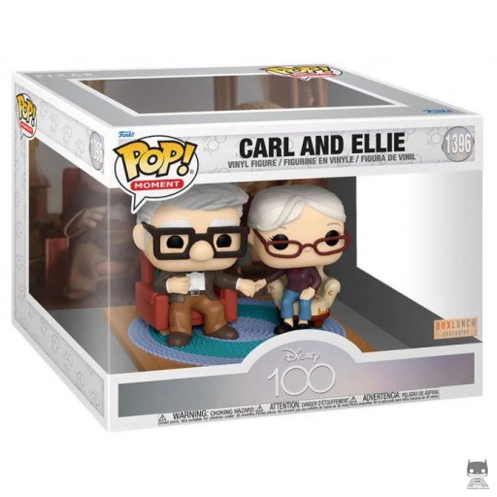 Figura Funko Pop! Carl y Ellie en su caja