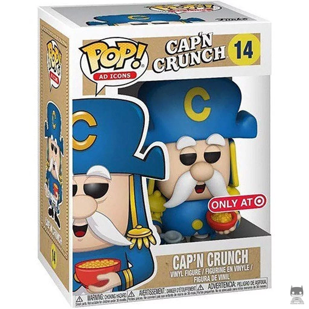 Figura Funko Pop! Cap'n Crunch en su caja