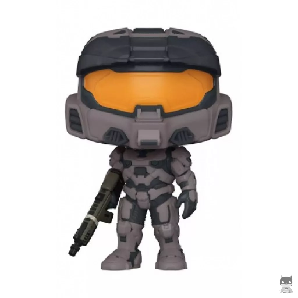Figura Funko Pop! Spartan Mark VII con fusil Commando VK78 (Gris) (Halo)
