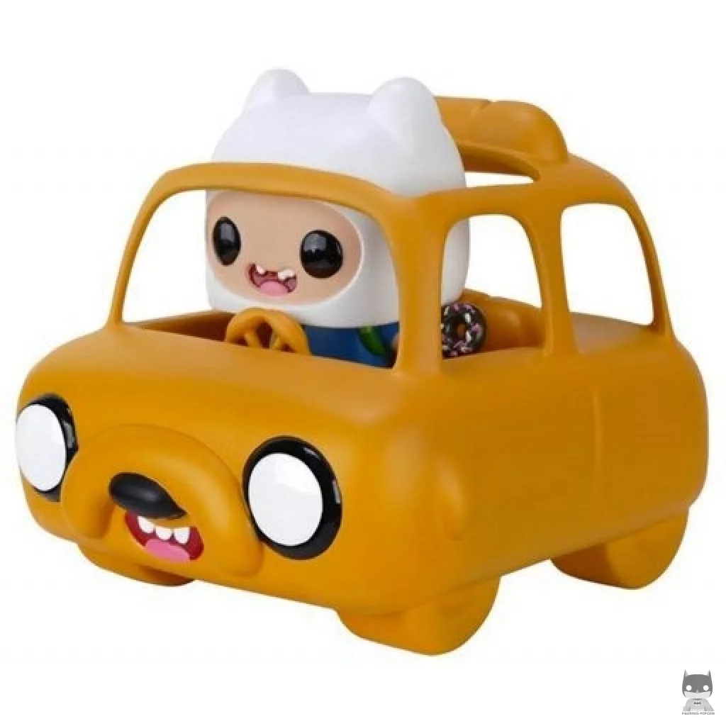 Figura Funko Pop! Jake coche con Finn (Hora de aventuras)
