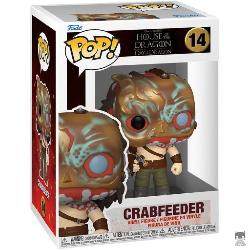 Figura Funko Pop! Craghas Alimentacangrejos en su caja