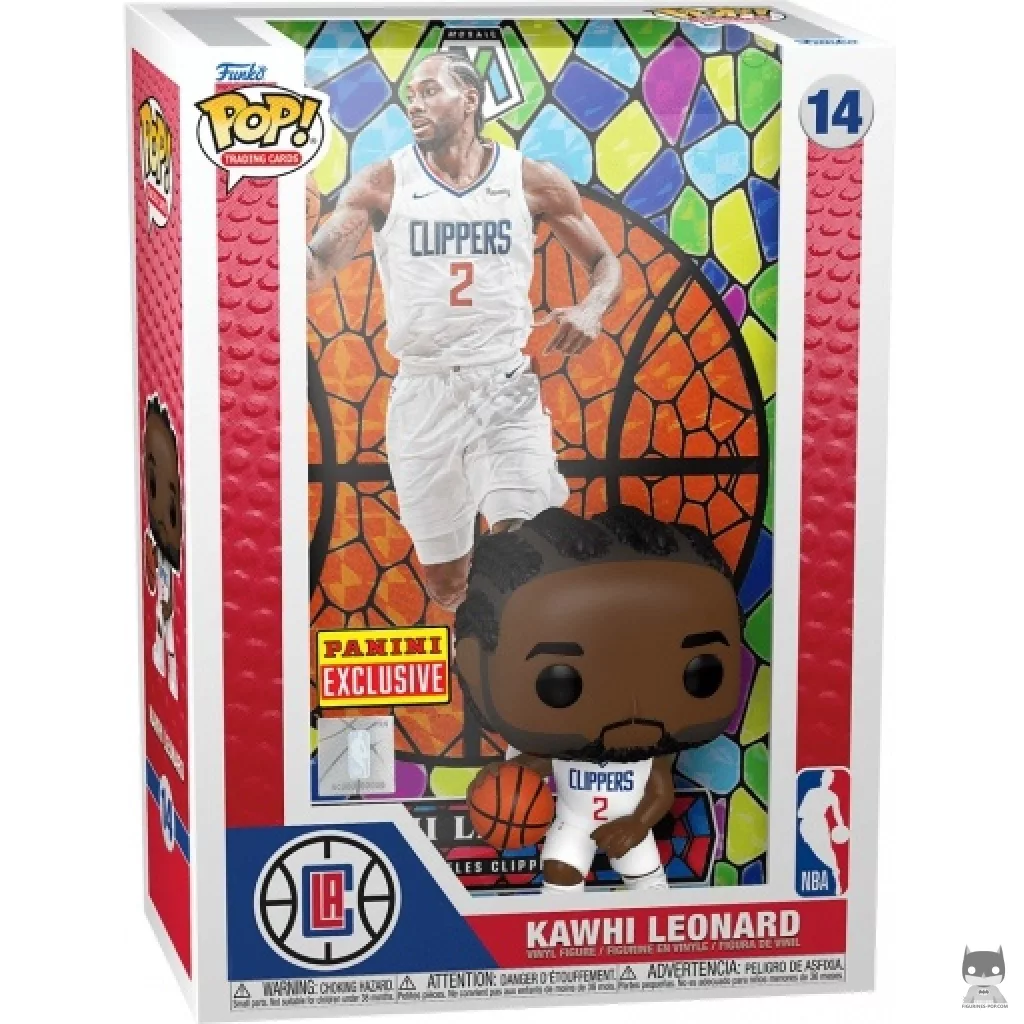 Figura Funko Pop! Kawhi Leonard (Mosaico) en su caja