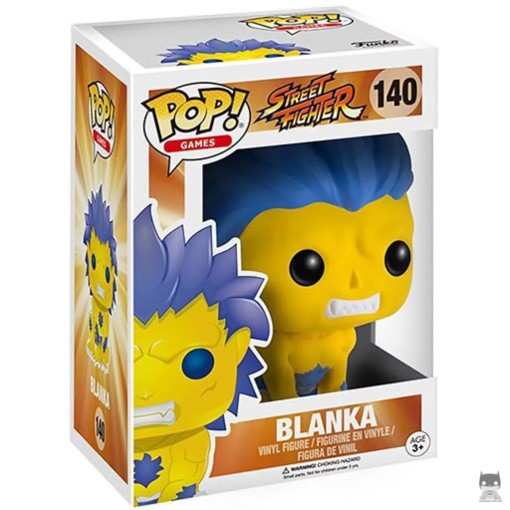 Figura Funko Pop! Blanka (Hyperfighting) en su caja