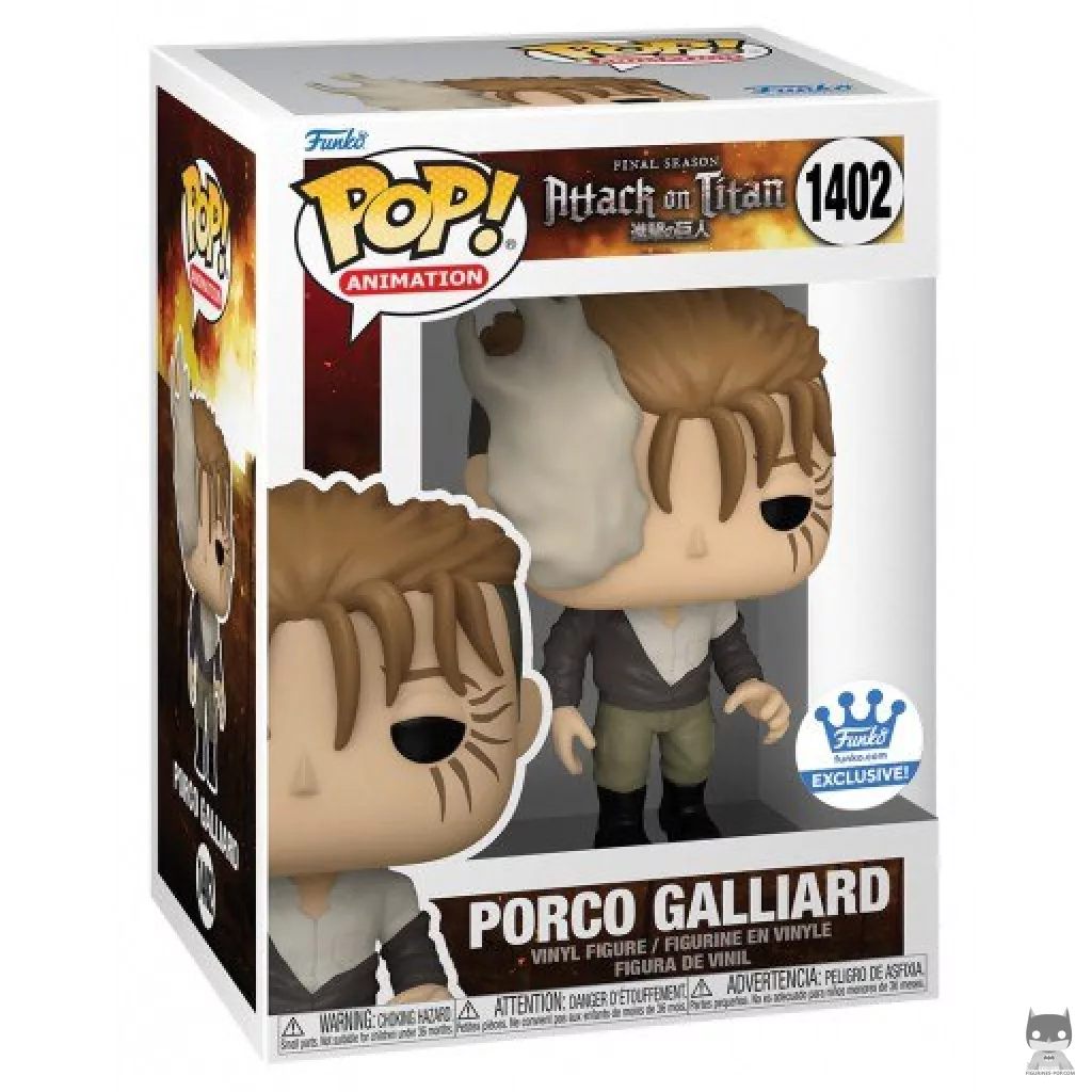Figura Funko Pop! Porco Galliard en su caja