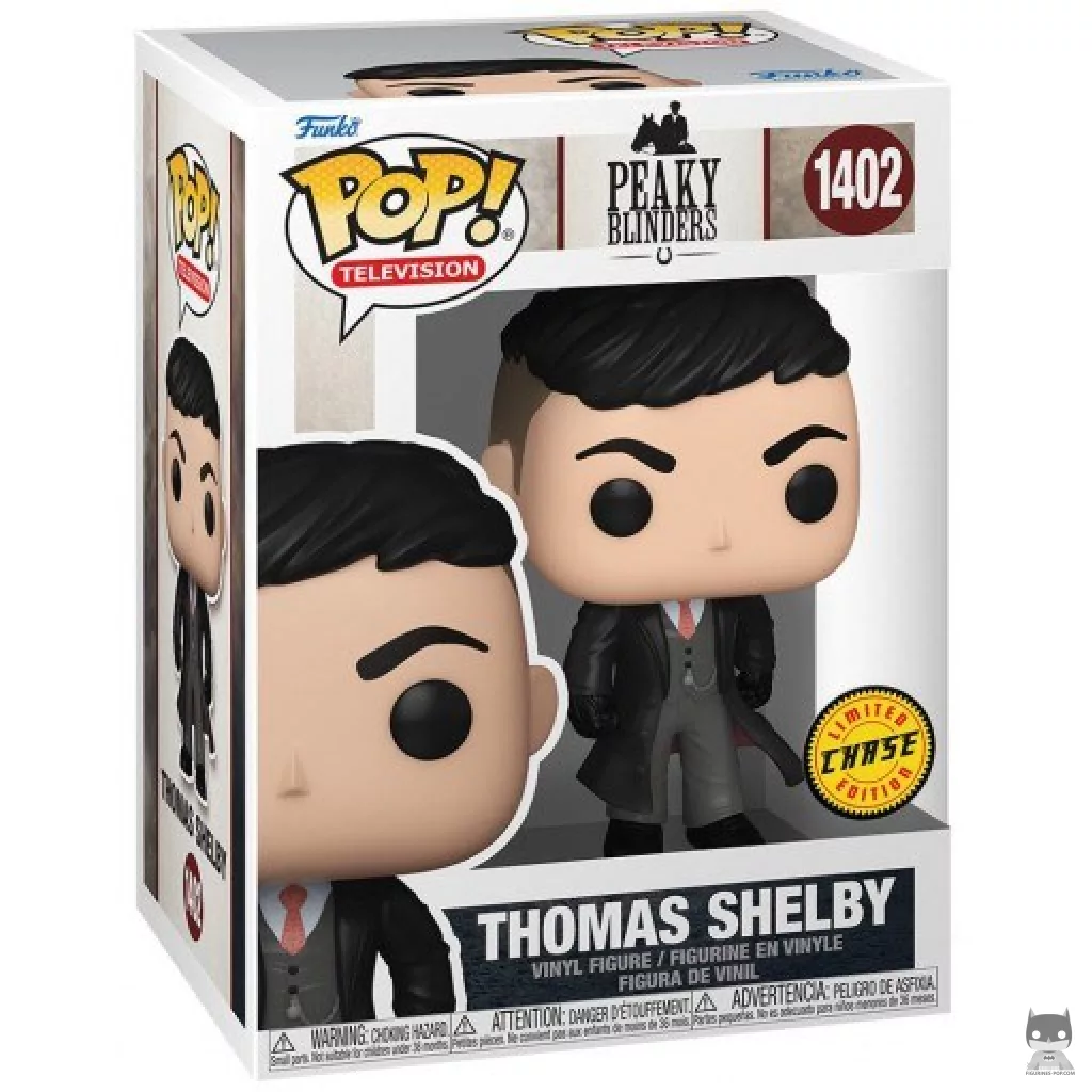 Figura Funko Pop! Thomas Shelby (Chase) en su caja