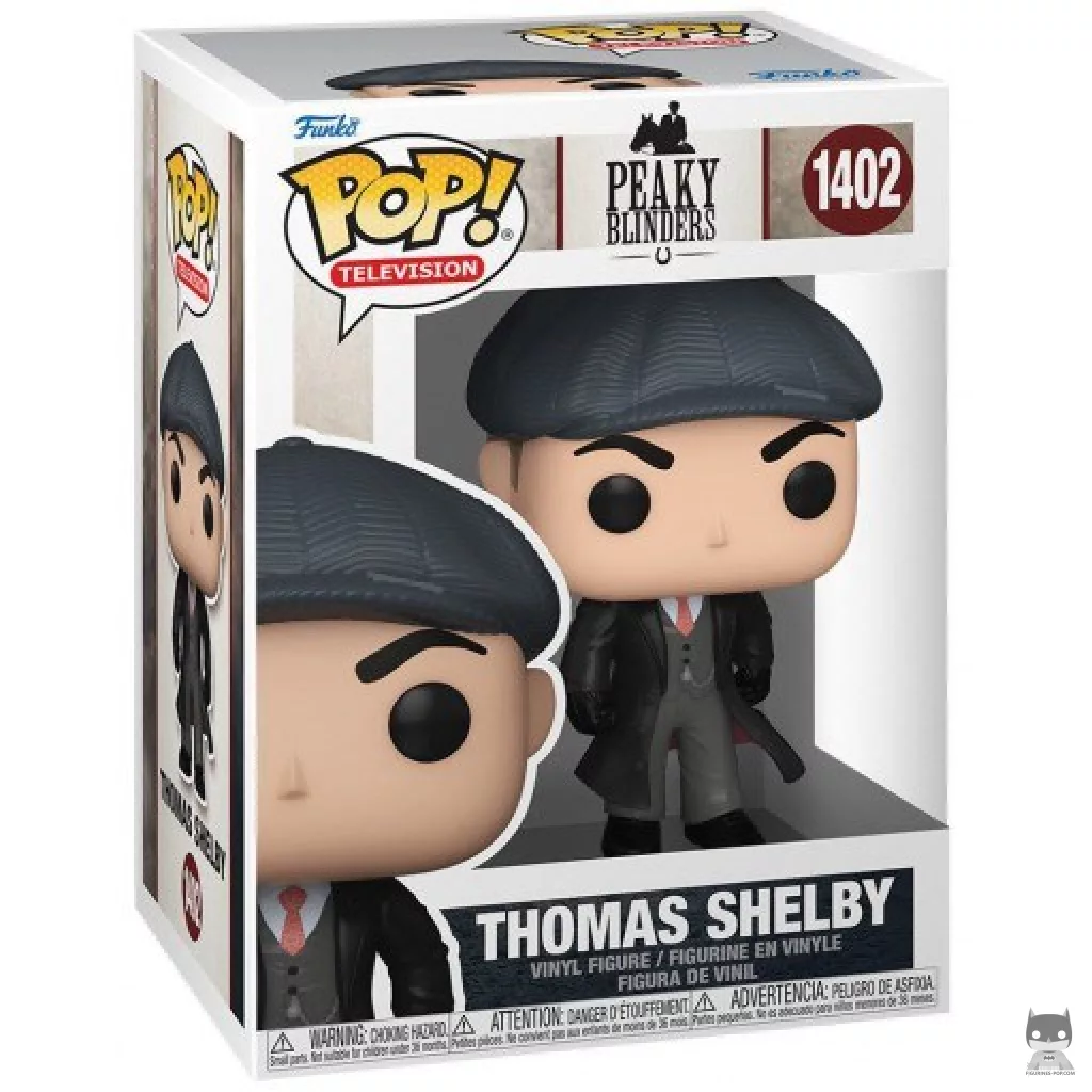 Figura Funko Pop! Thomas Shelby en su caja