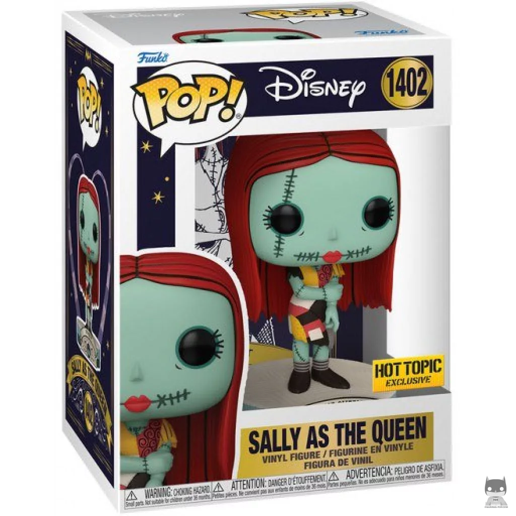 Figura Funko Pop! Sally como la Reina en su caja