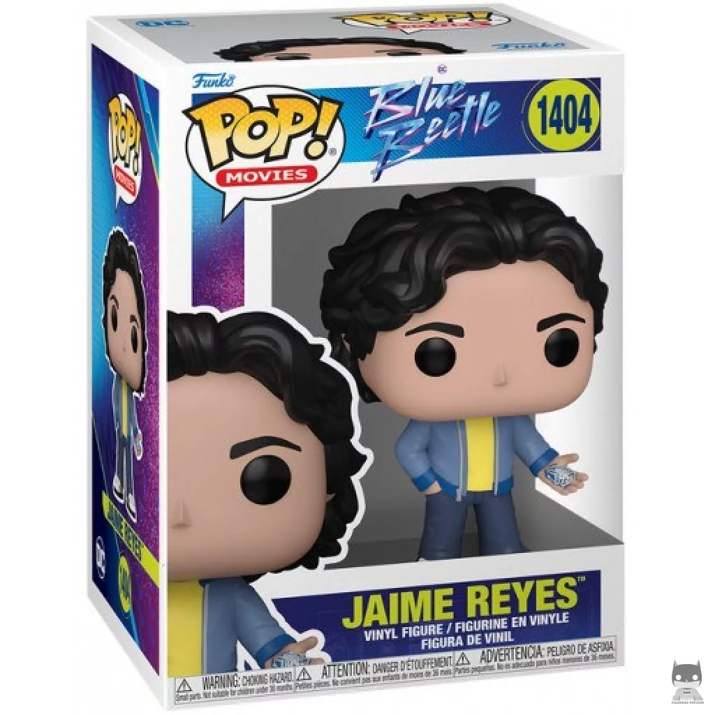 Figura Funko Pop! Jaime Reyes en su caja