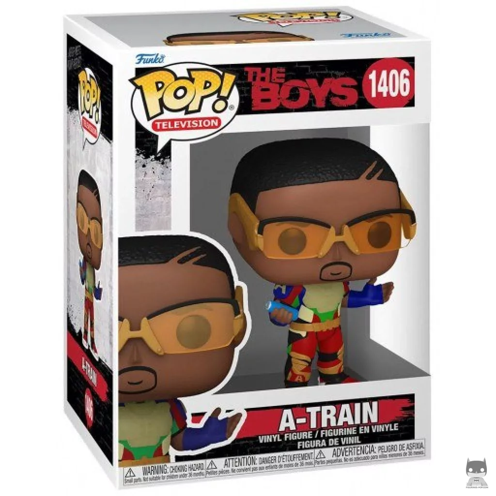 Figura Funko Pop! A-Train en su caja