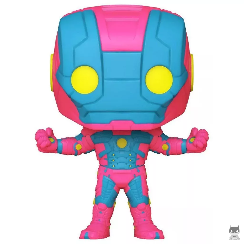 Figura Funko Pop! Iron Man (Mark 5) (Luz negra) (La saga del Infinito)