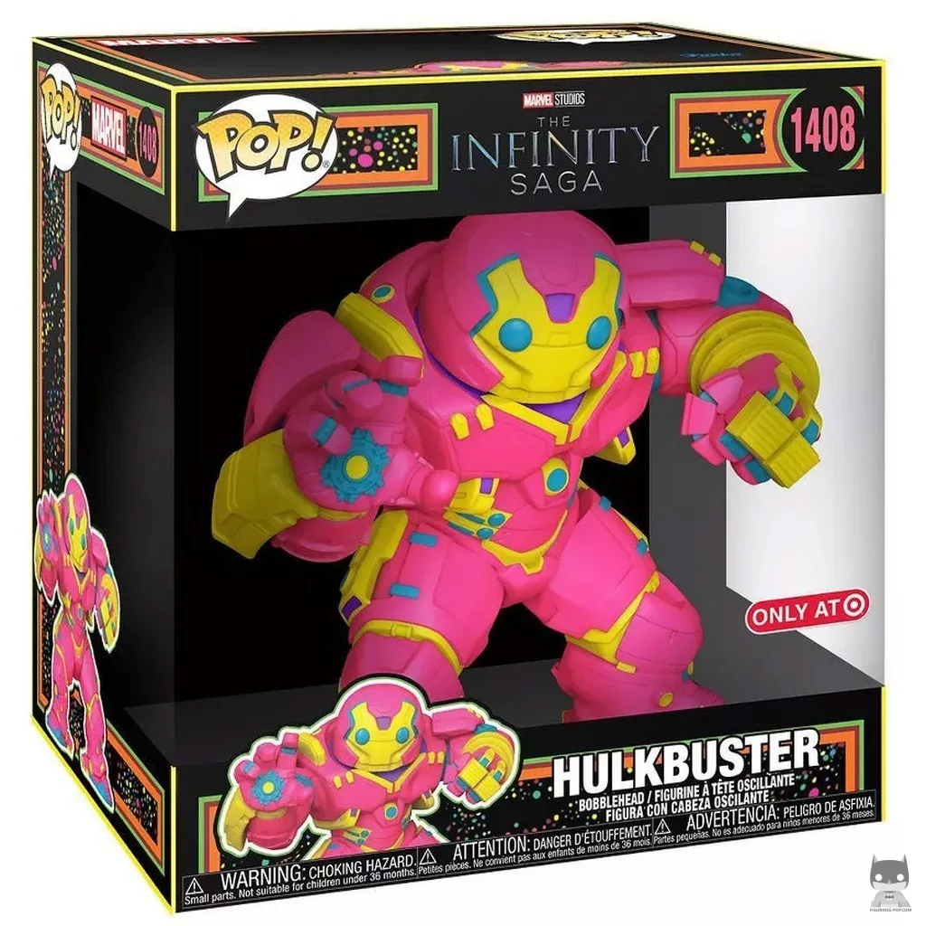 Figura Funko Pop! Hulkbuster en su caja