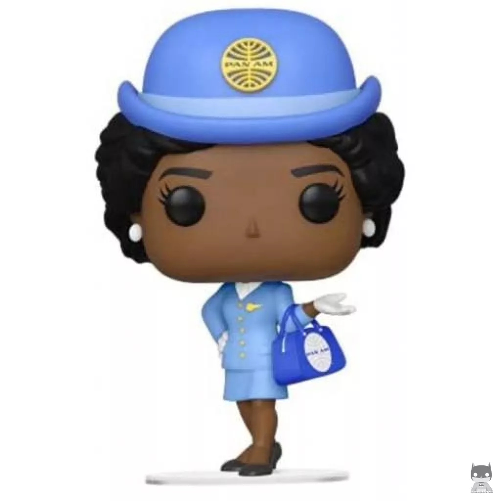 Figura Funko Pop! Azafata de Pan Am con bolso azul (Ad Icons)