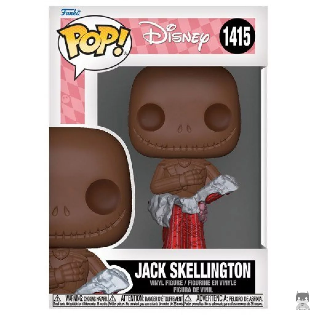 Figura Funko Pop! Jack Skellington (Chocolate) en su caja